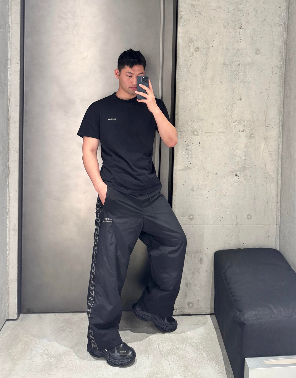 2026 New Style GS Color-Matched Embroidered Pants (BB893-B30)