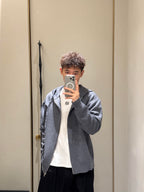 2026 New Style GS Zippered Hooded Sweatshirt (24046-B90)