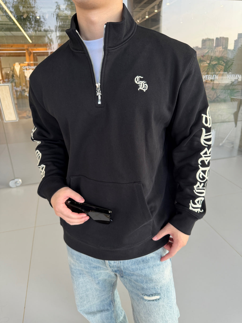 2026 New Model GS Embroidered Half-Zip Long-Sleeve (AA626-B35)