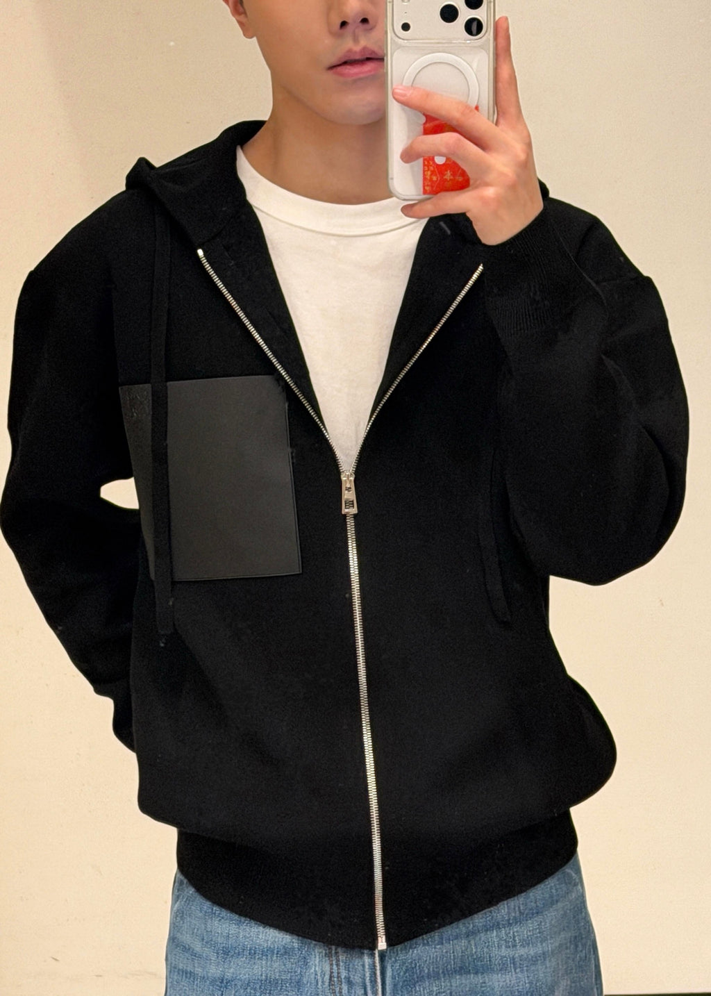 2026 New Style GS Leather Zipper Pullover Coat (AA646-B75)