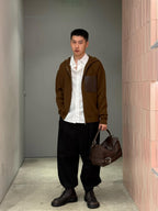 2026 New Style GS Leather Zipper Pullover Coat (AA646-B75)