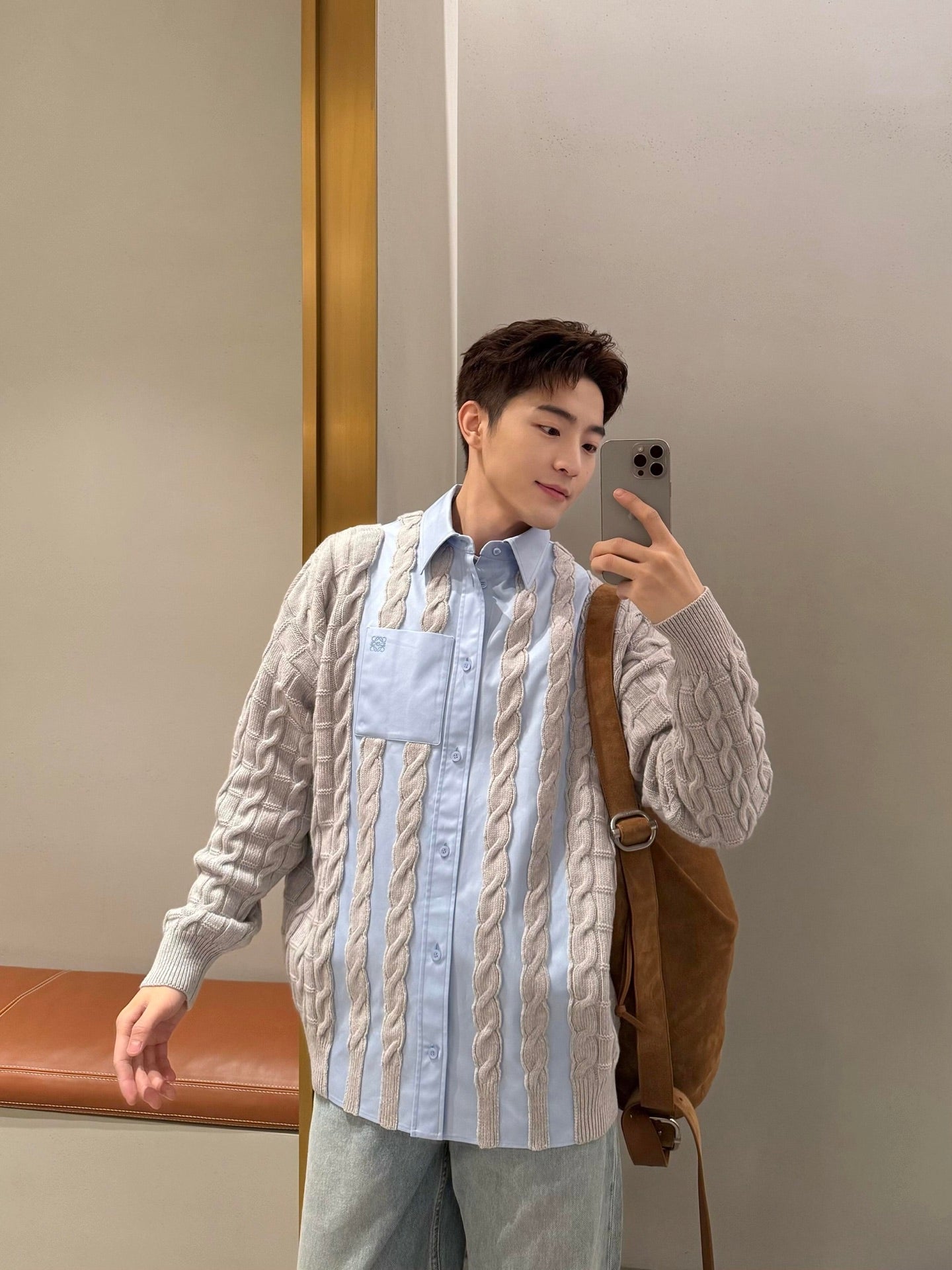 2026 New Style GS Embroidered Wool Blend Shirt (AA616-C15)