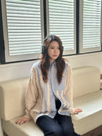2026 Women's GS Embroidered Wool Blend Shirt (DD115)
