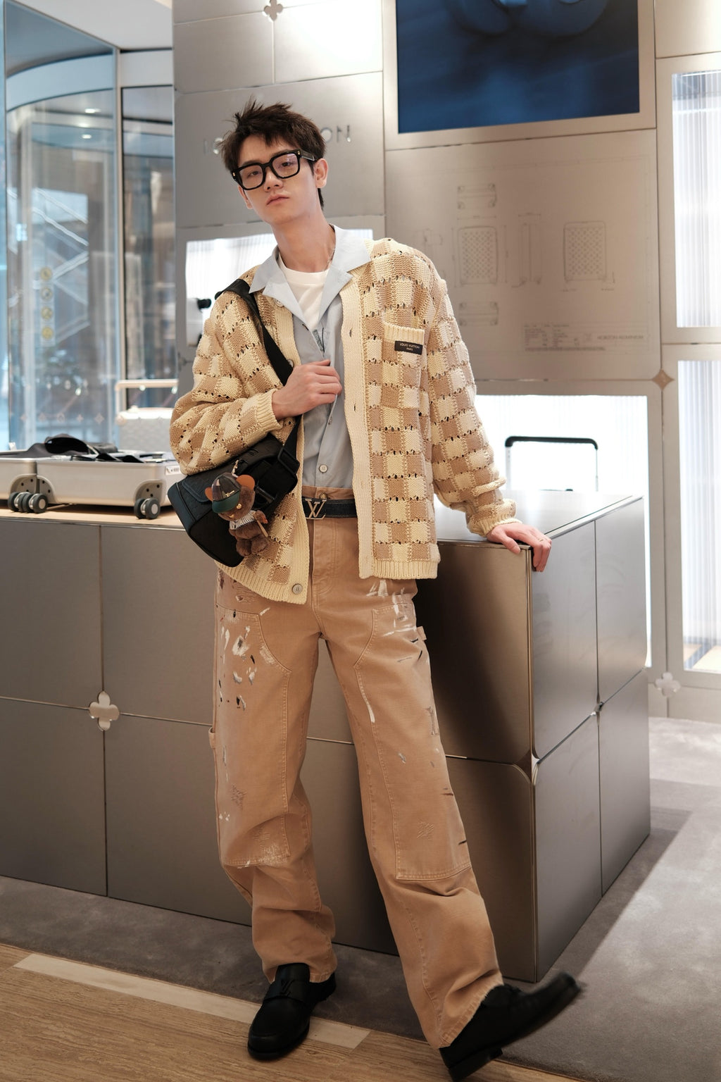 2026 new model GS splatter graffiti jeans (AA644-C05)