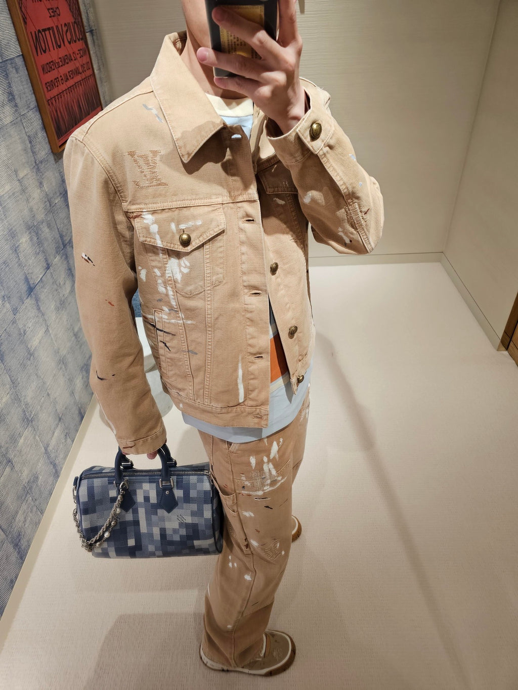 2026 new model GS splatter graffiti jeans (AA644-C05)