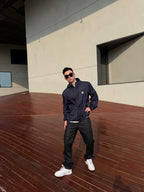 2026 New Model GS Logo Color-Contrasting Stitch Jacket (AA669-B90)
