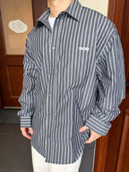 2026 new model GS logo double-striped shirt (CC7014-B75)