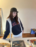 2026 Women's GS Printed Logo Sweatshirt (EE449 Blue)