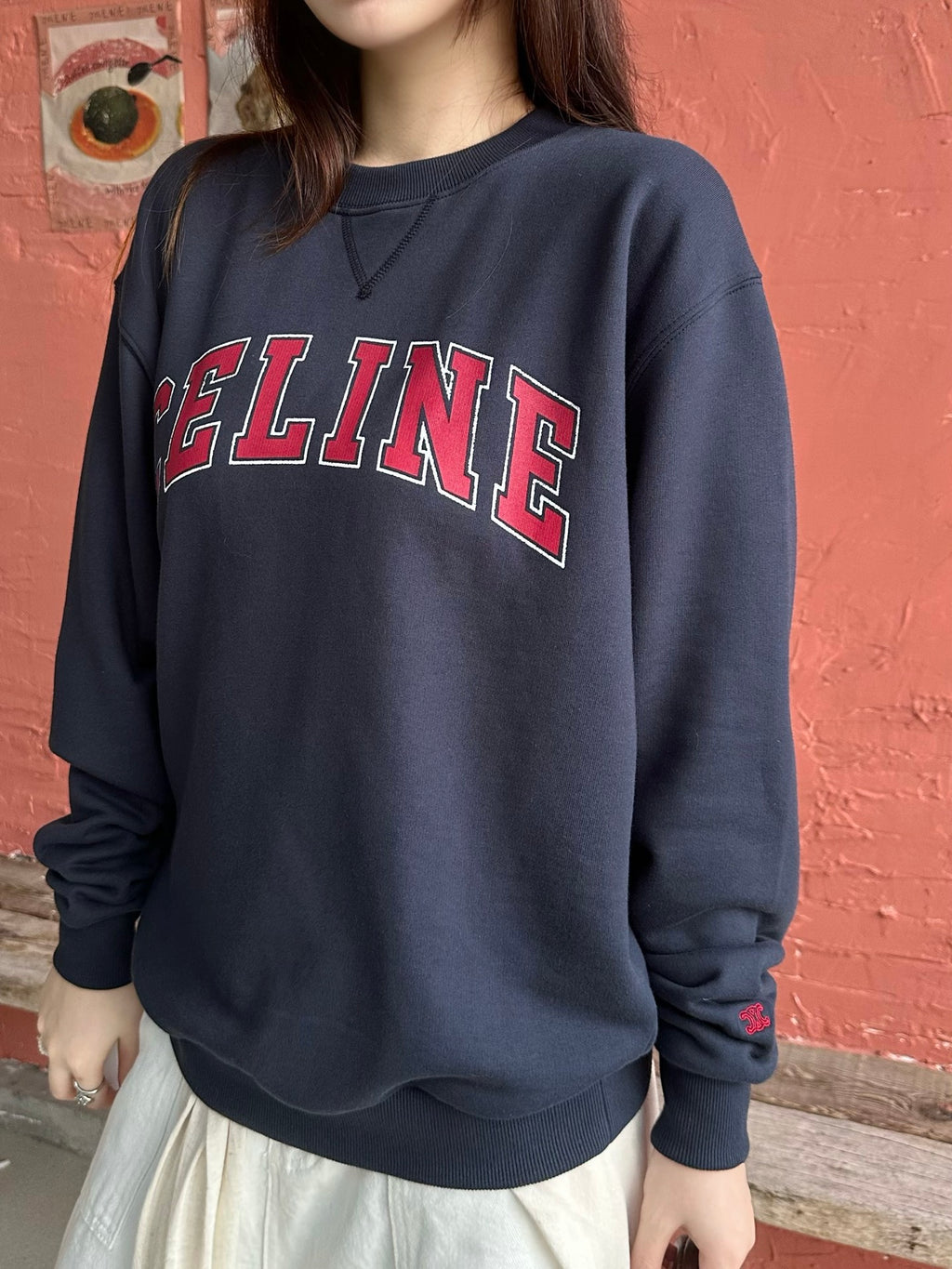 2026 Women's GS Printed Logo Sweatshirt (EE449 Blue)
