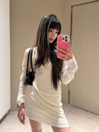 2026 Women's GS Layered Long-Sleeved Dress (FF814)
