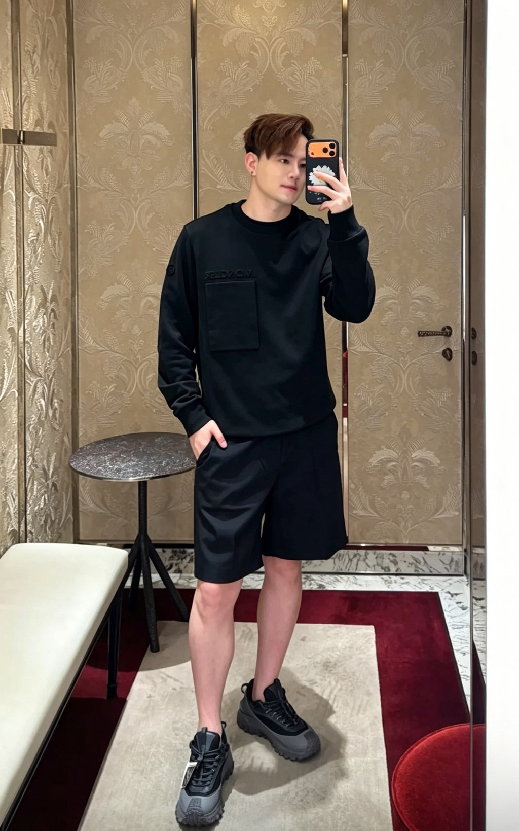 2026 New Model GS Embossed Pocket T-Shirt (BB4022-A90)