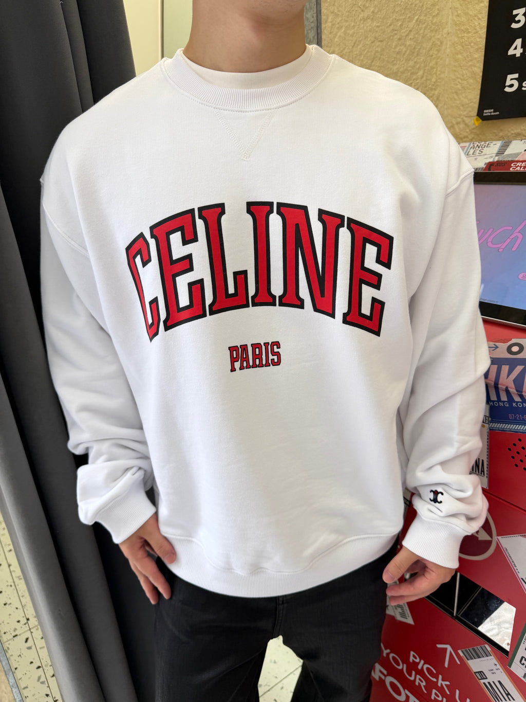 2026 New Model GS Printed Logo Sweatshirt (BB4014-A90)