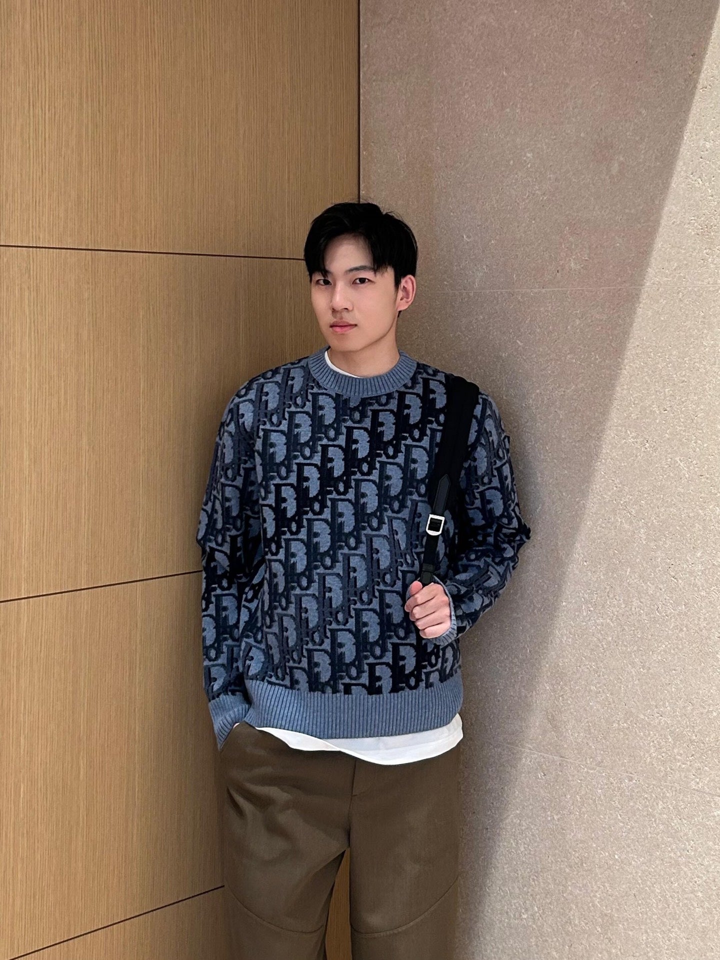 2026 New GS Gradient Full Printed Jacquard Sweater (AA636-B40)