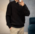 2026 New GS-printed Jacquard sweater (25360-B40)