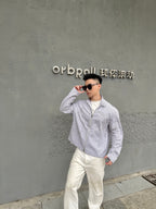 2026 new model GS logo printed striped coat (BB4009-C00)
