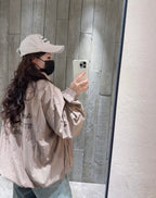 2026 New Model GS Color-Matched Logo Zip-Up Jacket (25254-B75)