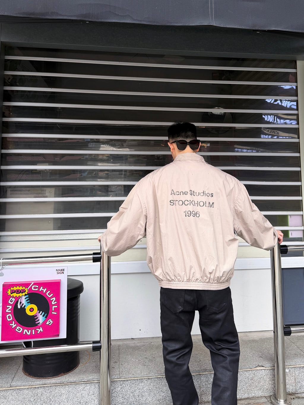 2026 New Model GS Color-Matched Logo Zip-Up Jacket (25254-B75)