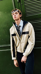 2026 New Style GS Logo Embroidered Color-Plaid Jacket (AA656-B75)