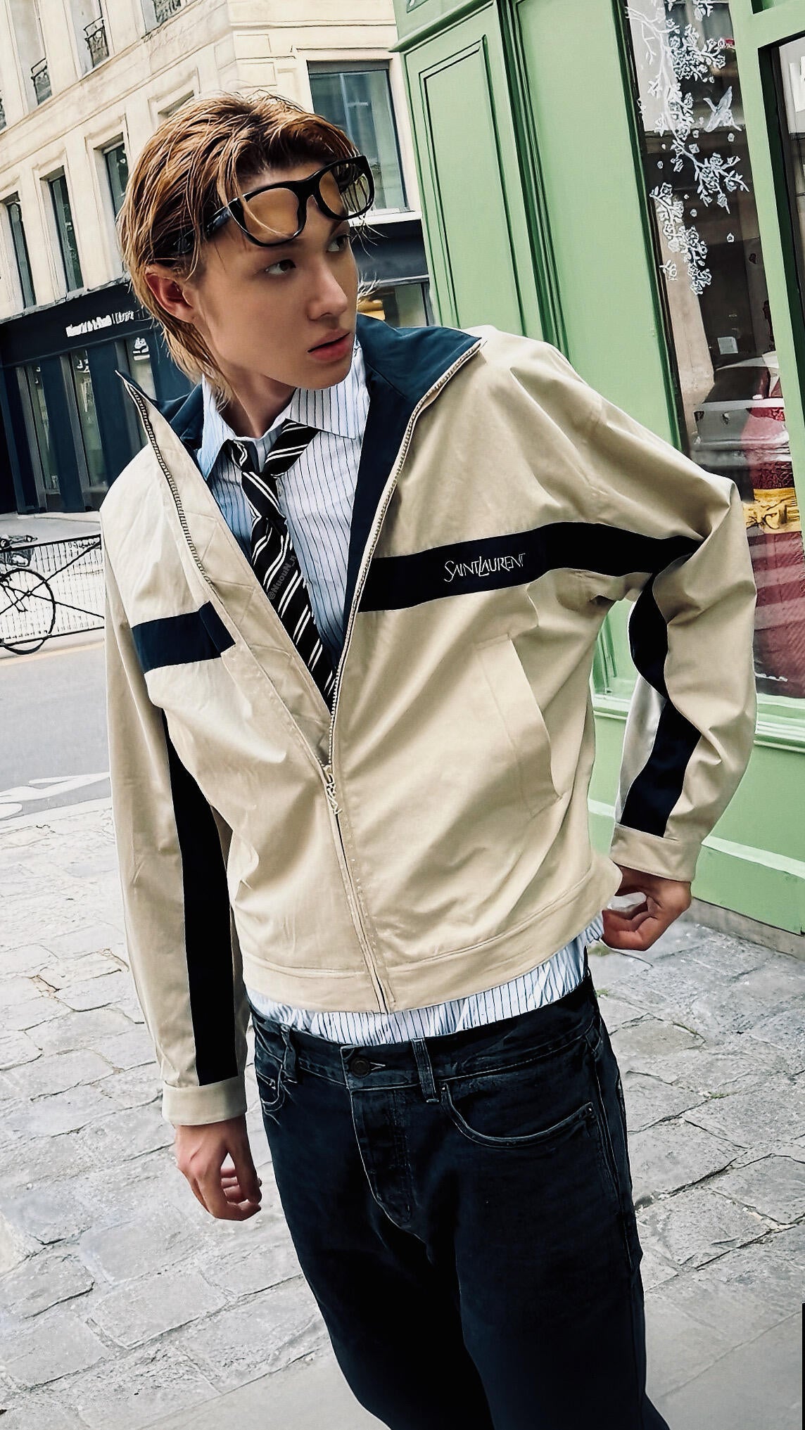2026 New Style GS Logo Embroidered Color-Plaid Jacket (AA656-B75)
