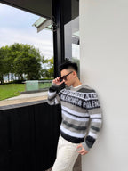 2026 new model GS logo letter stripe sweater (AA1024-B40)