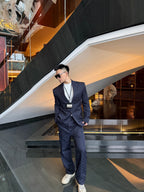 2026 new model GS logo jacquard suit jacket (BB845-D25)