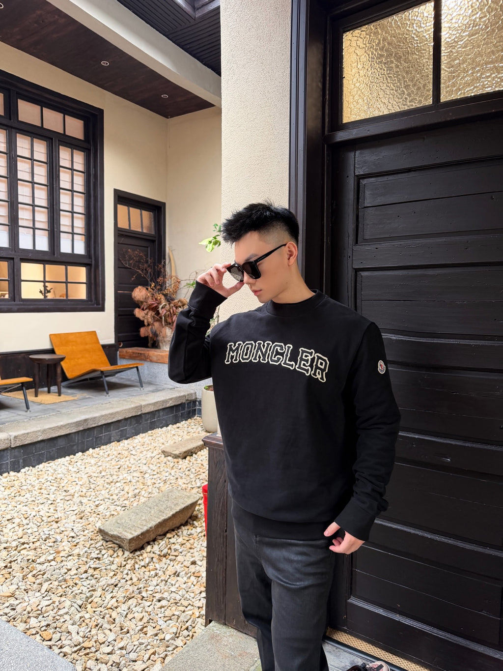 2026 New Model GS Embroidered Logo Sweatshirt (BB4025-A85)
