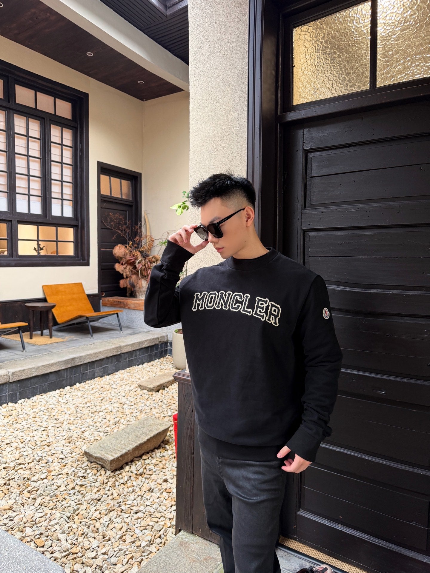 2026 New Model GS Embroidered Logo Sweatshirt (BB4025-A85)