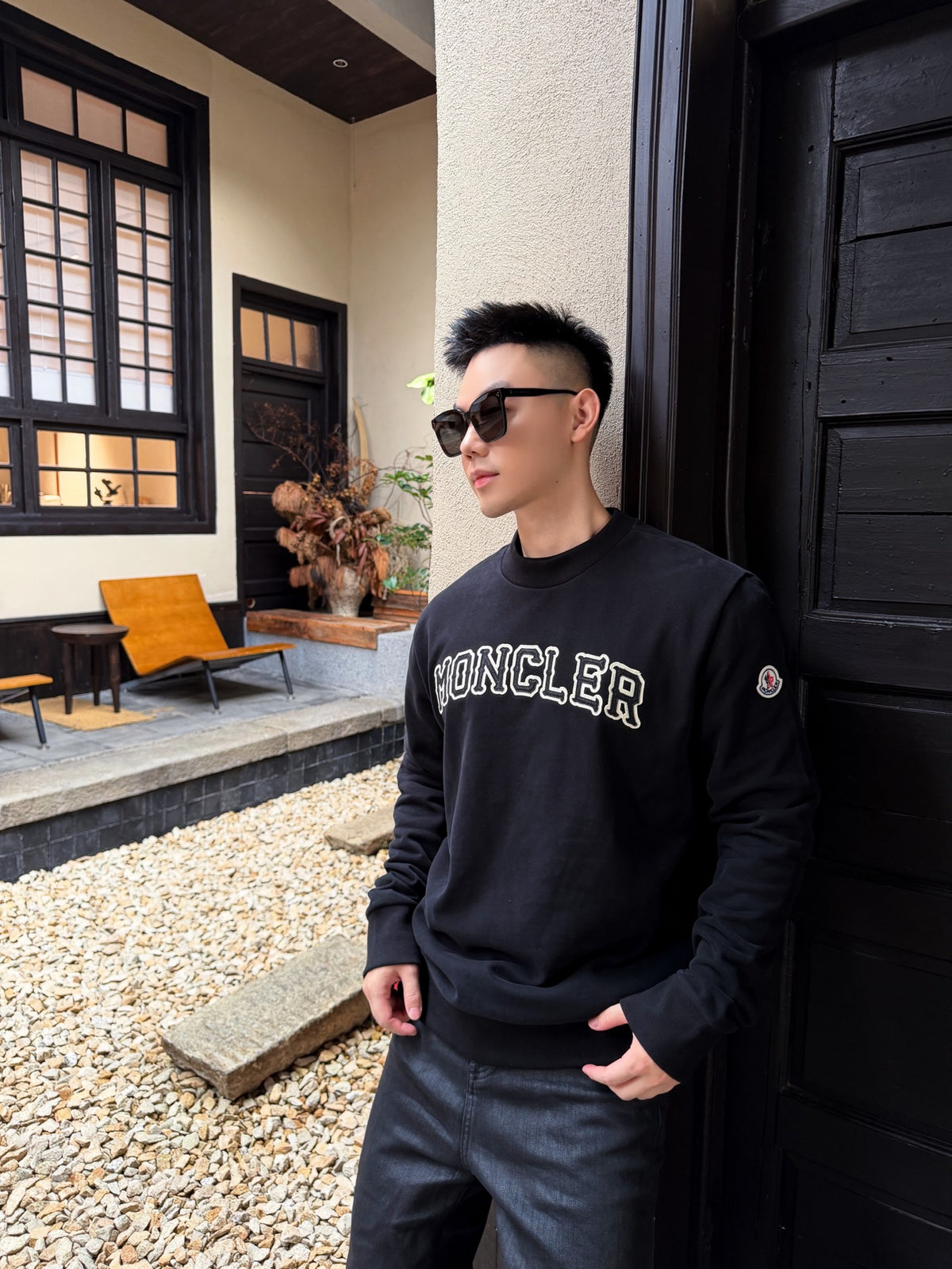 2026 New Model GS Embroidered Logo Sweatshirt (BB4025-A85)