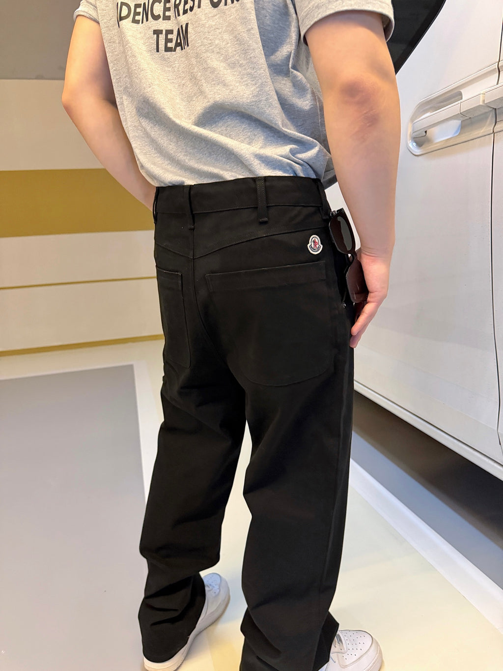 2026 New Model GS Logo Zippered Pouch Pants (BB4031-B30)
