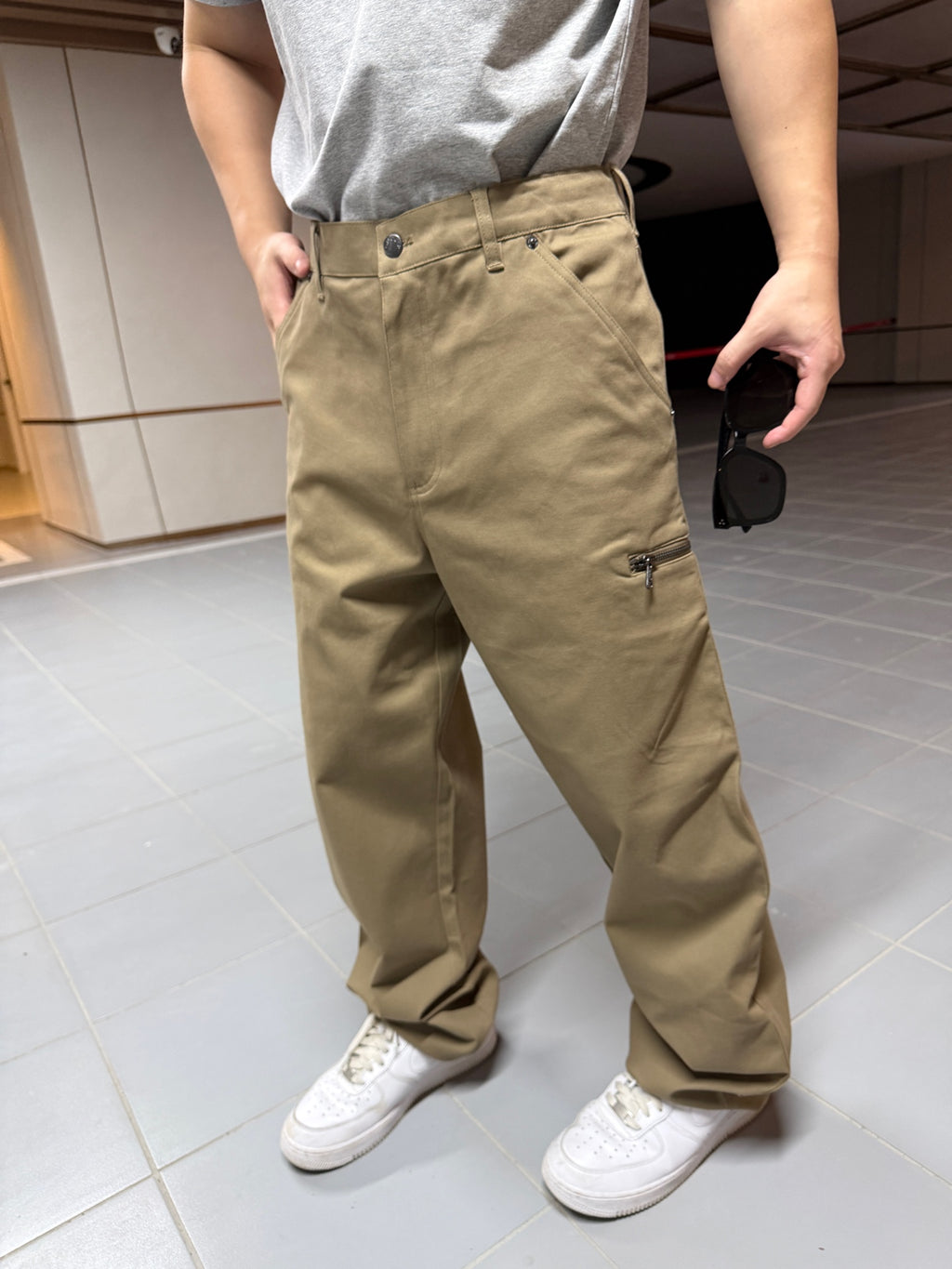 2026 New Model GS Logo Zippered Pouch Pants (BB4031-B30)