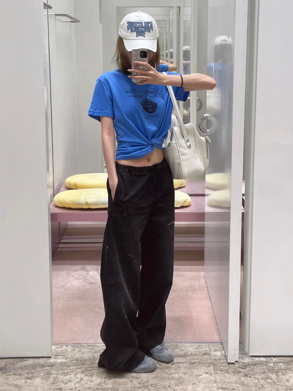 2026 New Model GS Embroidered Logo Graffiti Pants (BB4011-B65)