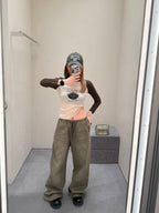 2026 New Model GS Embroidered Logo Graffiti Pants (BB4011-B65)