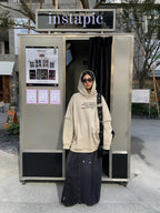 2026 New Model GS Logo Layered Hooded Sweatshirt (CC7005-B85)