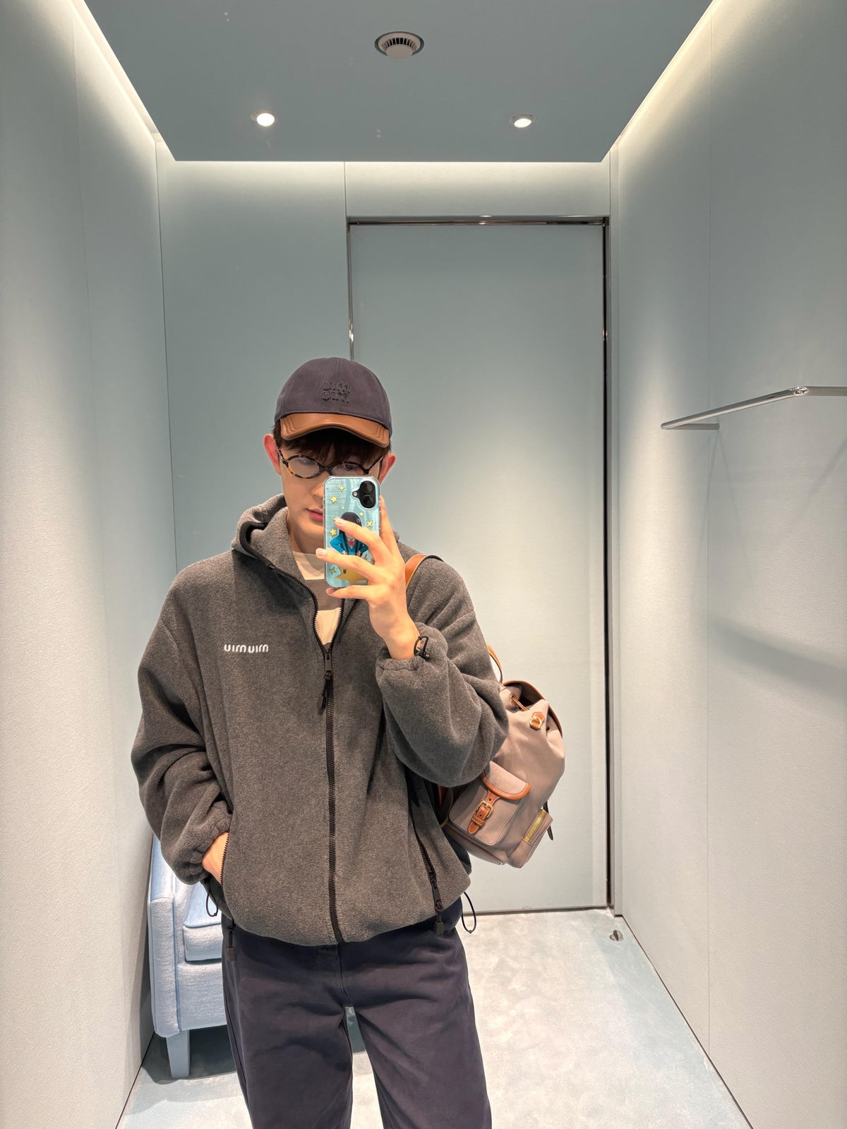 2026 New GS Embroidered Logo Hooded Coat (CC7020-B65)