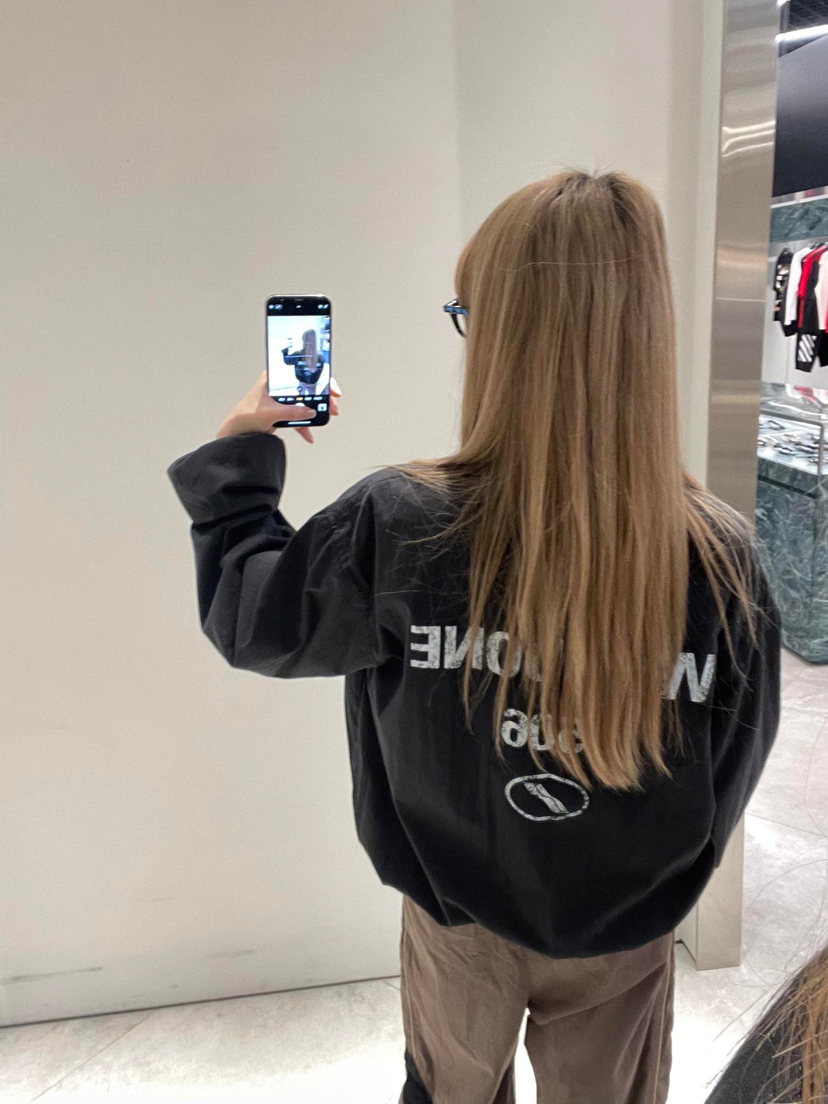 2026 new model GS vintage logo crew-neck jacket (AA1014-B40)