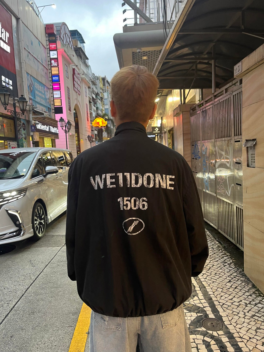2026 new model GS vintage logo crew-neck jacket (AA1014-B40)