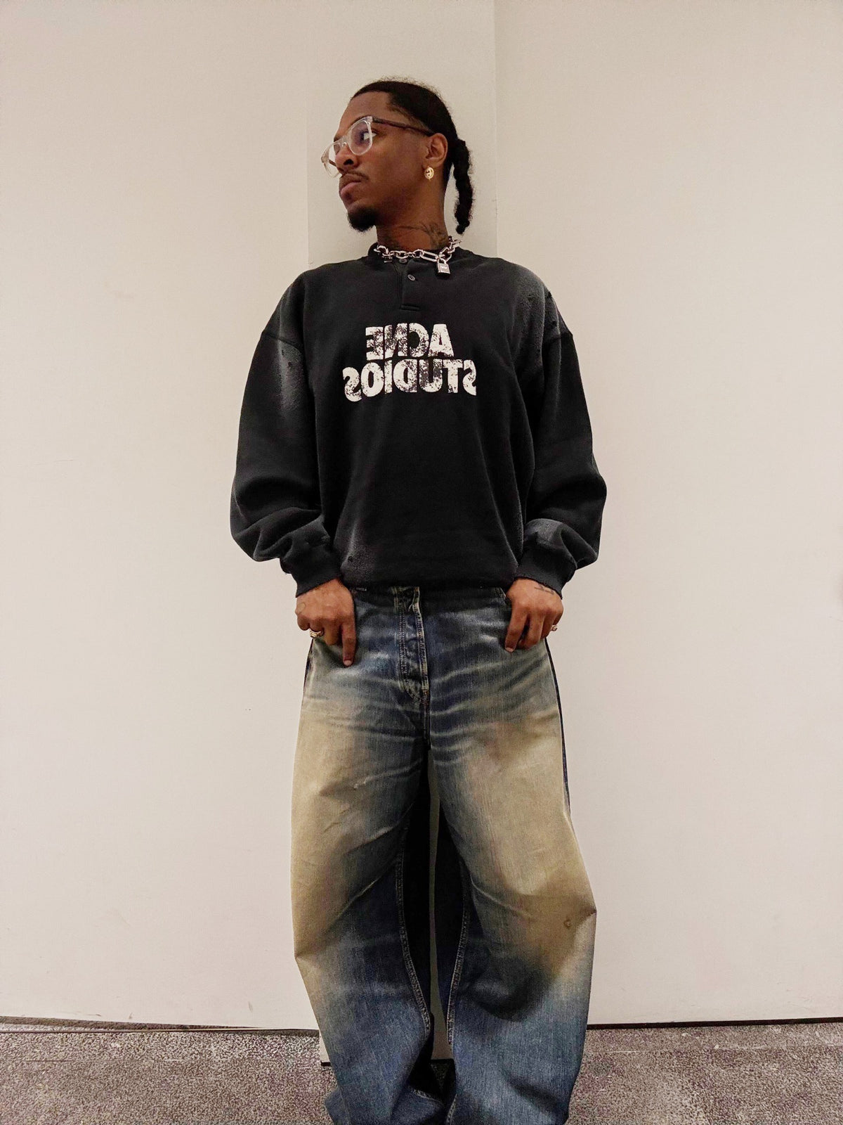 2026 new model GS logo printed distressed hoodie (CC999-B65)