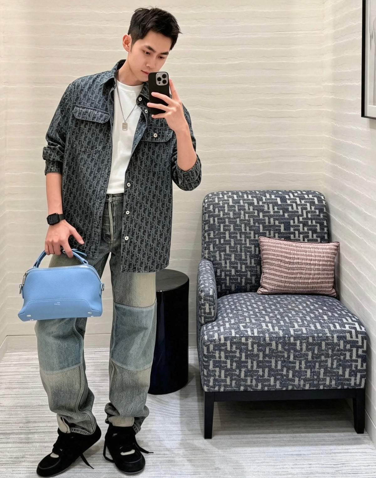 2026 New Style GS Printed Denim Jacket (BB4028-B70)