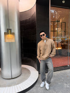 2026 New Style GS Plaid Sweater Coat (AA677-C05)