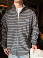 2026 New GS Logo Striped Zip-Up Jacket (CC7019-C15)