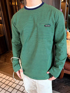 2026 New Model GS Logo Striped Long-Sleeved Shirt (CC7016-A70)