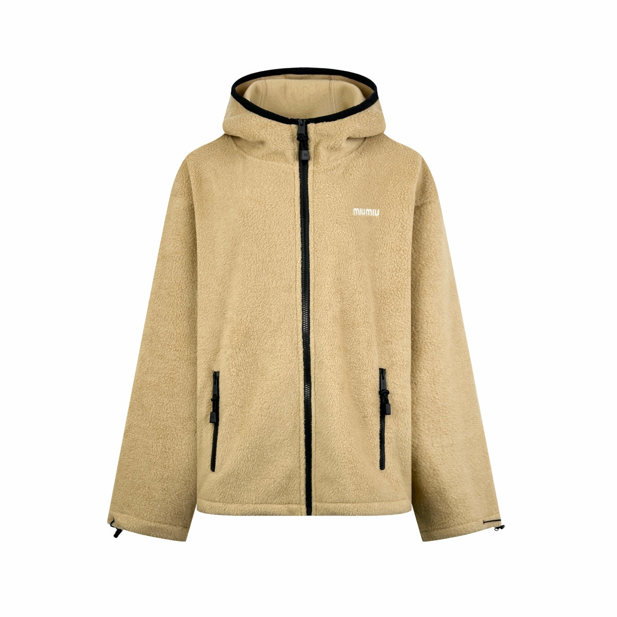 2026 Women's GS Embroidered Logo Hooded Coat (FF821)