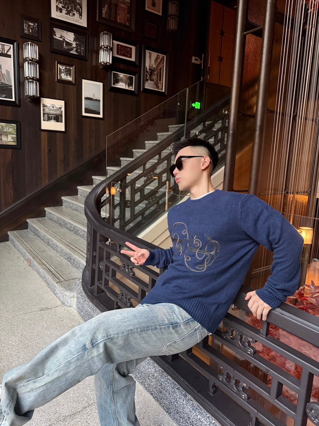2026 New Model GS Embroidered Sweater (AA691-B35)