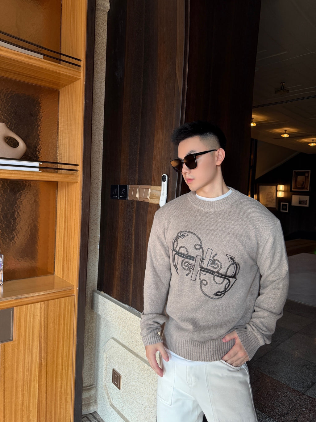 2026 New Model GS Embroidered Sweater (AA691-B35)