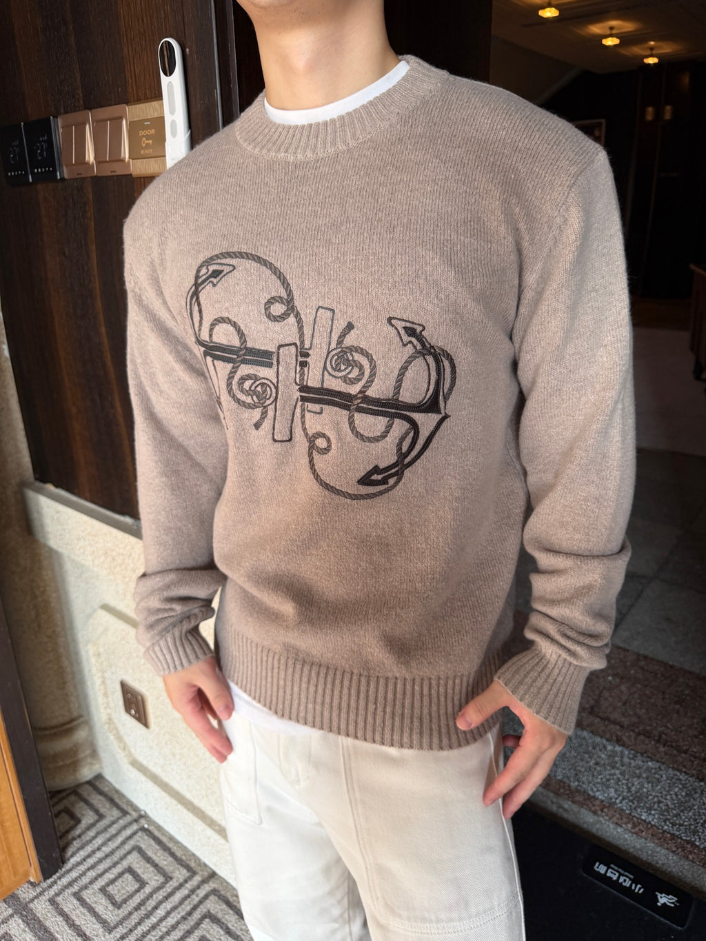 2026 New Model GS Embroidered Sweater (AA691-B35)