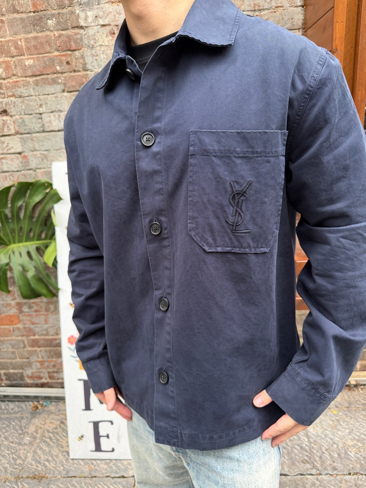 2026 New Edition GS Logo Embroidered Denim Jacket (BB4005-B65)