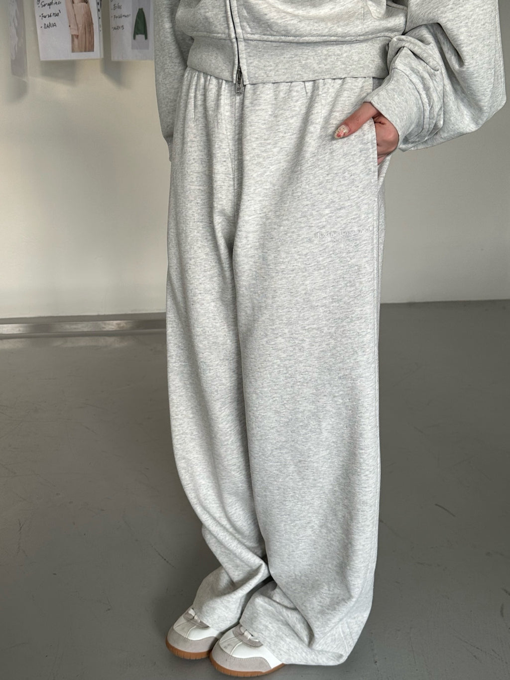 2026 Women's GS Embroidered Crystal Pants (DD179)