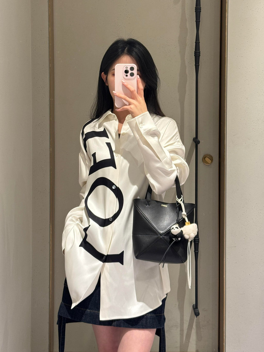 2026 New Style GS Printed Silk Shirt (25239-B50)