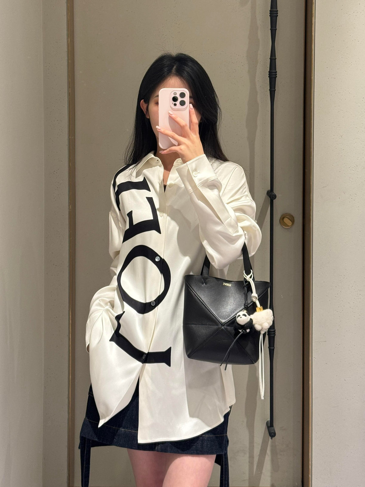 2026 New Style GS Printed Silk Shirt (25239-B50)