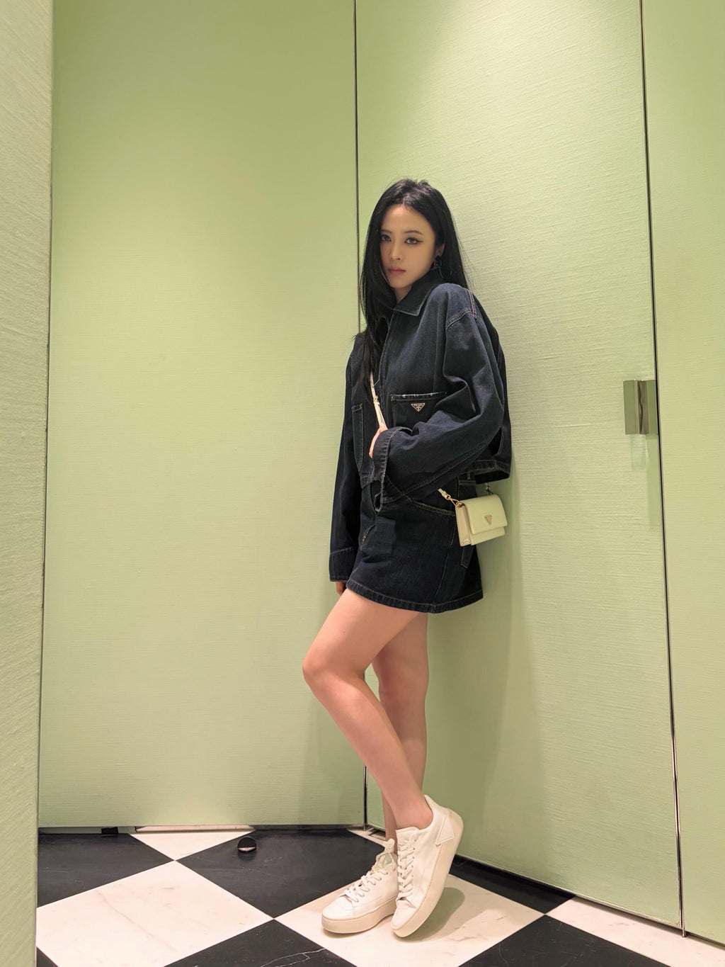 2026 Women's GS Denim Washed Jacket (DD199)